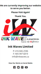 Mobile Screenshot of inkwaves.ca